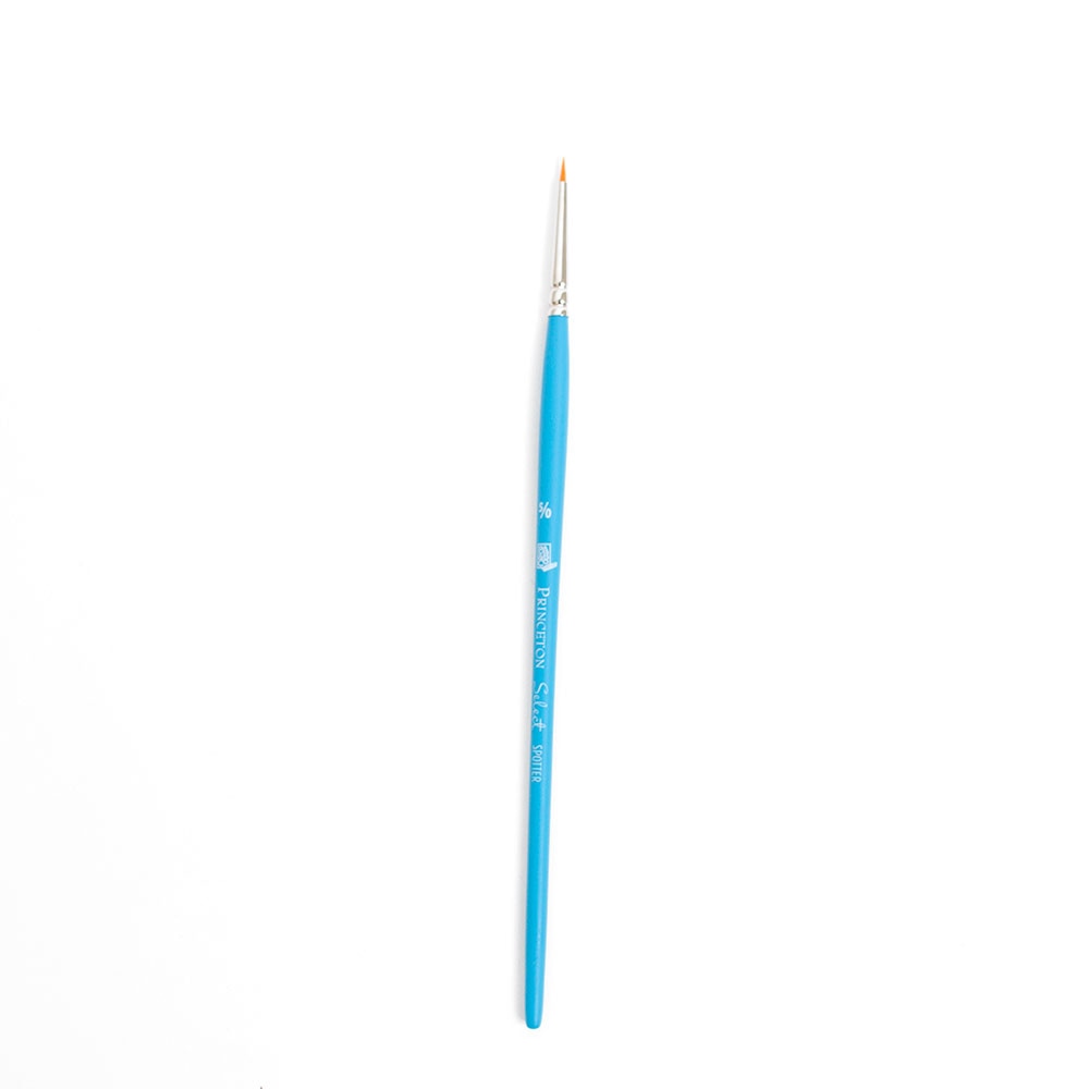 Princeton, Brushes, Art & School, Select, Synthetic, Spotter, 5/0, 146118